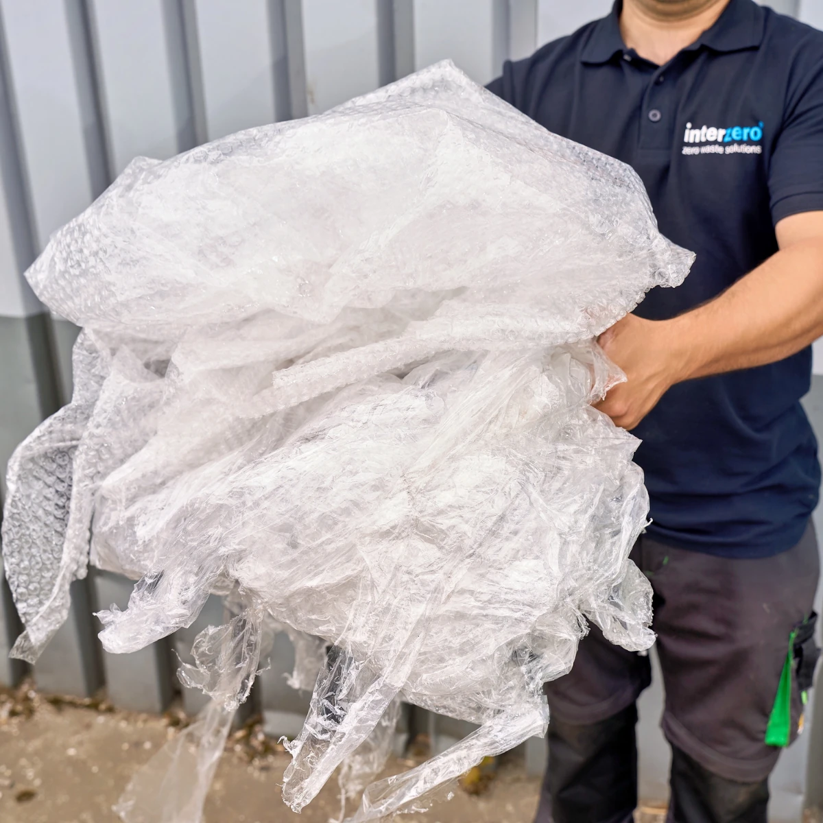 Plastični otpad namenjen reciklaži, Interzero, 2026
