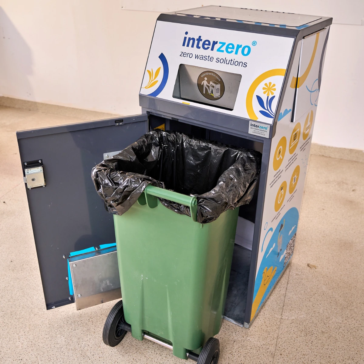Interzero solarni kontejneri za otpad, Interzero, 2026